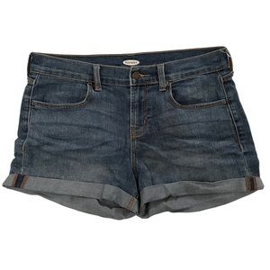 Old Navy cuffed stretch denim shorts